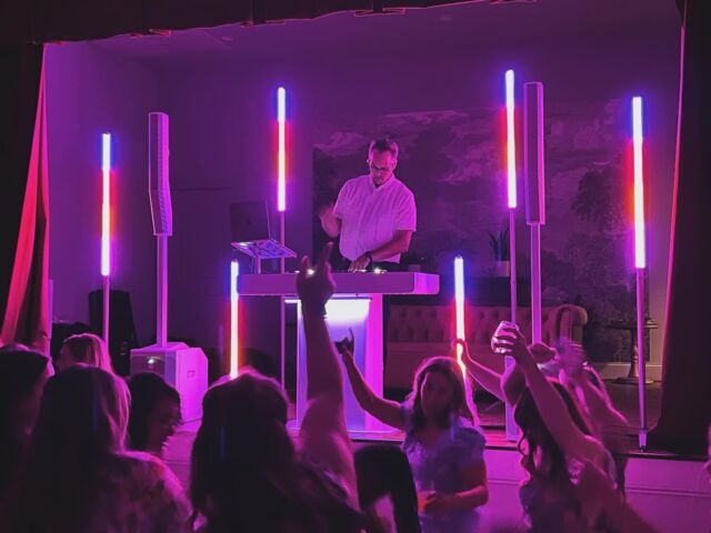 DJing @wipanashville after party and sporting the new Astera tube lights!